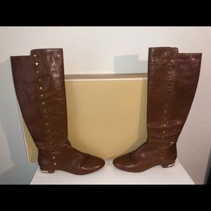 Michael Kors Leather Boots
